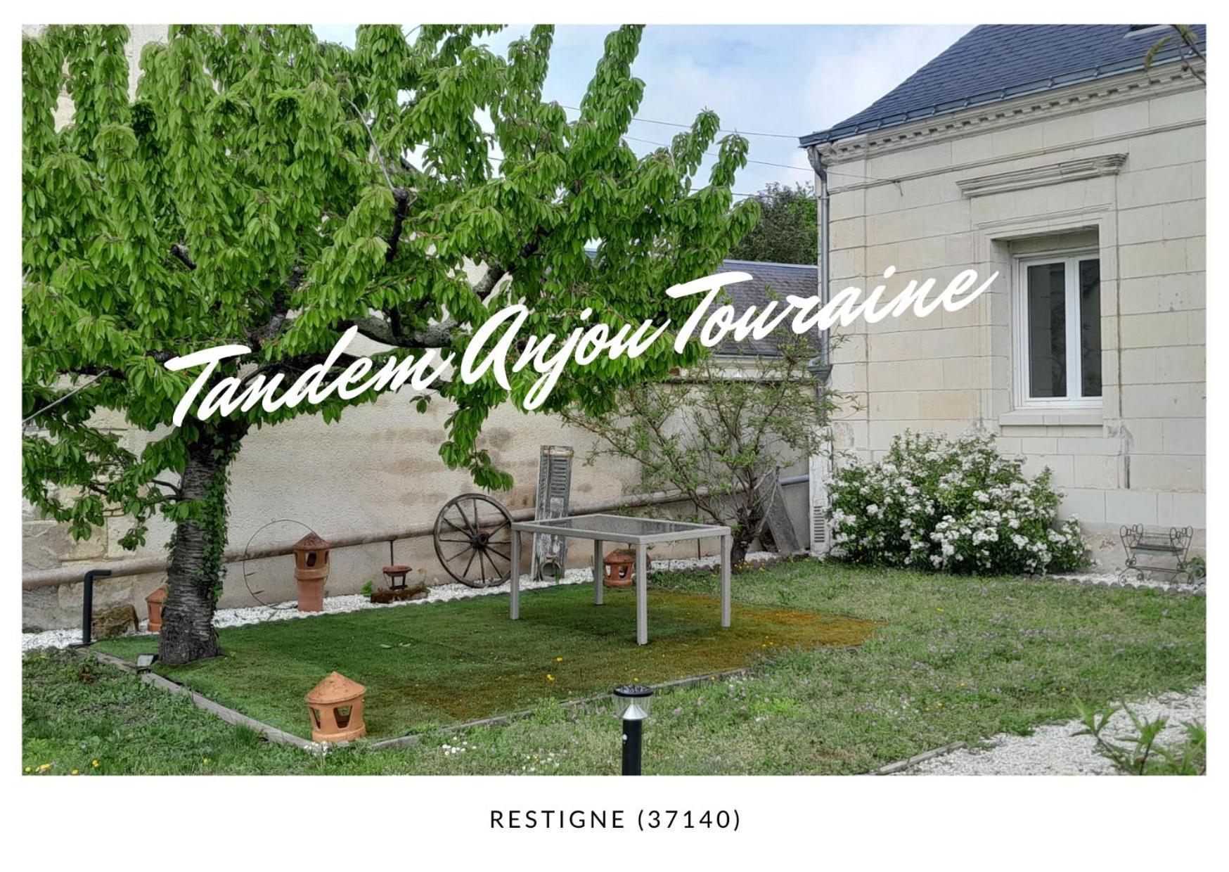Villa Tandem Anjou Touraine Restigné Exterior foto